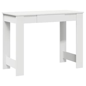 vidaXL kirjutuslaud valge 100x45x75 cm Engineered Wood