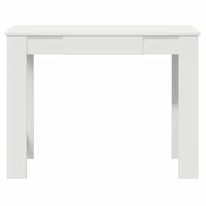 Psací stůl bílý 100x45x75 cm dřevotříska - obrázek 4