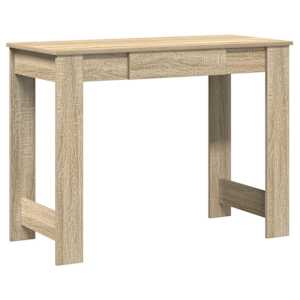 vidaXL kirjutuslaud, Sonoma tamm, 100x45x75 cm, tehispuit