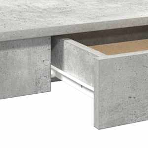 Psací stůl betonově šedý 100x45x75 cm dřevotříska - obrázek 8