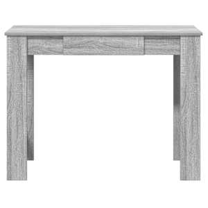 Psací stůl šedý sonoma 100x45x75 cm dřevotříska - obrázek 4