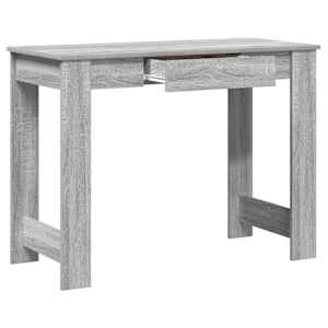 Psací stůl šedý sonoma 100x45x75 cm dřevotříska - obrázek 5
