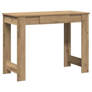 vidaXL kirjutuslaud, k&auml;sit&ouml;&ouml;tamm, 100x45x75 cm, tehispuit