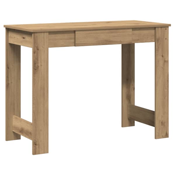 vidaXL kirjutuslaud, k&auml;sit&ouml;&ouml;tamm, 100x45x75 cm, tehispuit