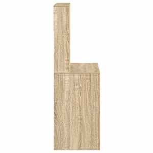 Psací stůl s policemi dub sonoma 100x45x140 cm kompozitní dřevo - obrázek 5