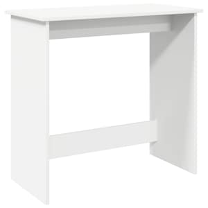 vidaXL kirjutuslaud, valge, 80 x 40 x 75 cm, puitlaastplaat