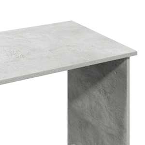 Psací stůl betonově šedý 80 x 40 x 75 cm dřevotříska - obrázek 7