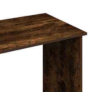 Psací stůl kouřový dub 80 x 40 x 75 cm kompozitní dřevo - obrázek 7