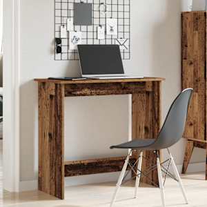Psací stůl old wood 80 x 40 x 75 cm kompozitní dřevo - obrázek 3
