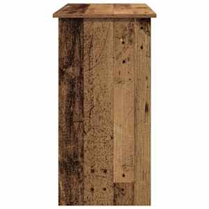 Psací stůl old wood 80 x 40 x 75 cm kompozitní dřevo - obrázek 5