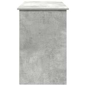 Psací stůl betonově šedý 102 x 50 x 75 cm kompozitní dřevo - obrázek 6