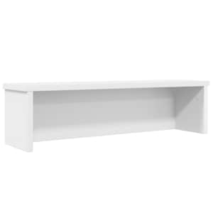 kuchyňský regál stohovatelný bílý 50x15x16 cmkompozit - obrázek 1