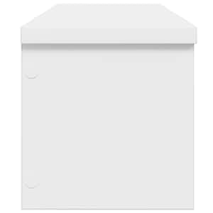kuchyňský regál stohovatelný bílý 50x15x16 cmkompozit - obrázek 4
