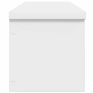 kuchyňské regály stohovatelné 2 ks bílé 50x15x16 cm - obrázek 5