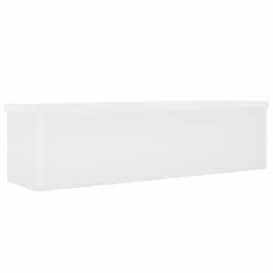 kuchyňské regály stohovatelné 2 ks bílé 50x15x16 cm - obrázek 6