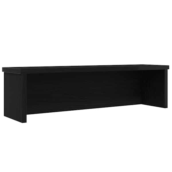vidaXL virnastatav k&ouml;&ouml;giriiul, must, 50x15x16 cm, tehispuit