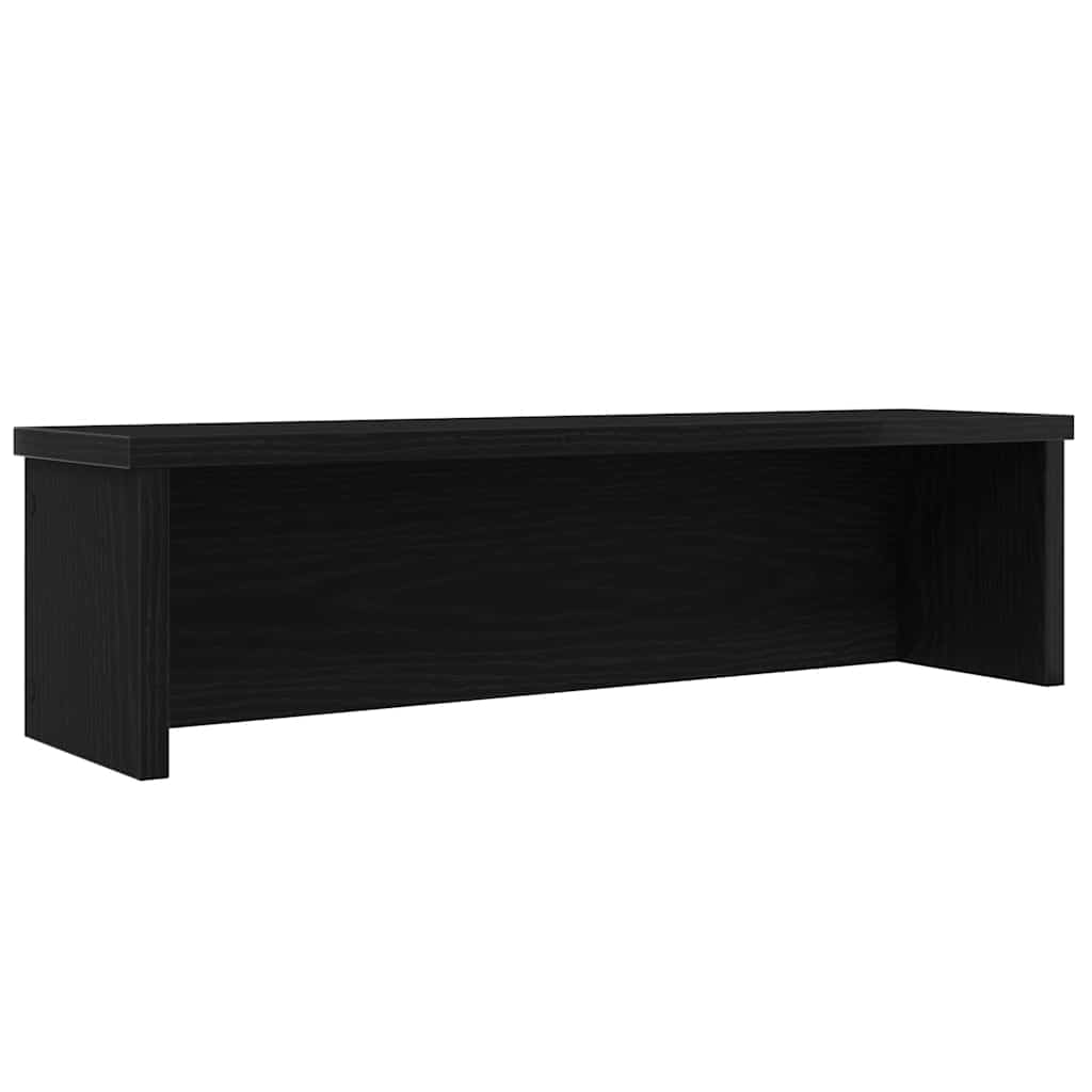 vidaXL Suport de bucătărie stivuibil negru 50x15x16 cm lemn prelucrat