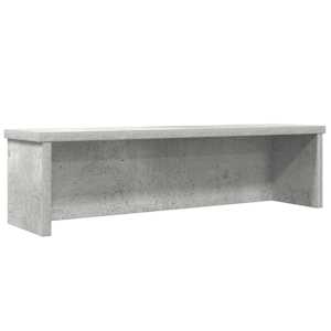 vidaXL virnastatav k&ouml;&ouml;giriiul, betoonhall, 50x15x16 cm, tehispuit