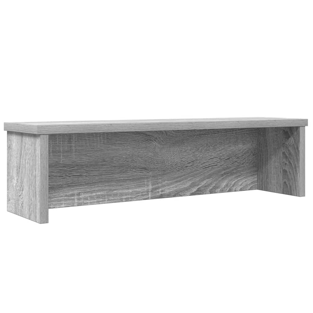 vidaXL Küchenregal Stapelbar Grau Sonoma 50x15x16 cm Holzwerkstoff