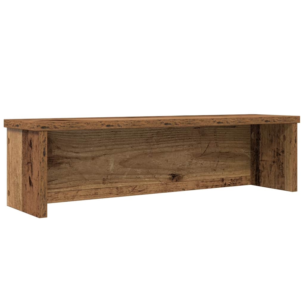 vidaXL Kuchyňský regál stohovatelný starého dřeva 50x15x16 cm kompozit