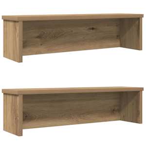 vidaXL k&ouml;&ouml;giriiulid virnastatavad 2 tk, k&auml;sit&ouml;&ouml;tamm, 50x15x16 cm