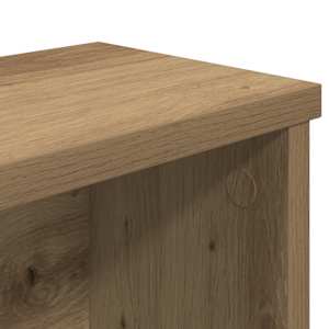 kuchyňské regály stohovatelné 2 pcs dub artisan 50x15x16 cm - obrázek 7