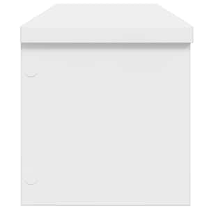 kuchyňské regály stohovatelné 2 pcs bílý 60x15x16 cm - obrázek 5