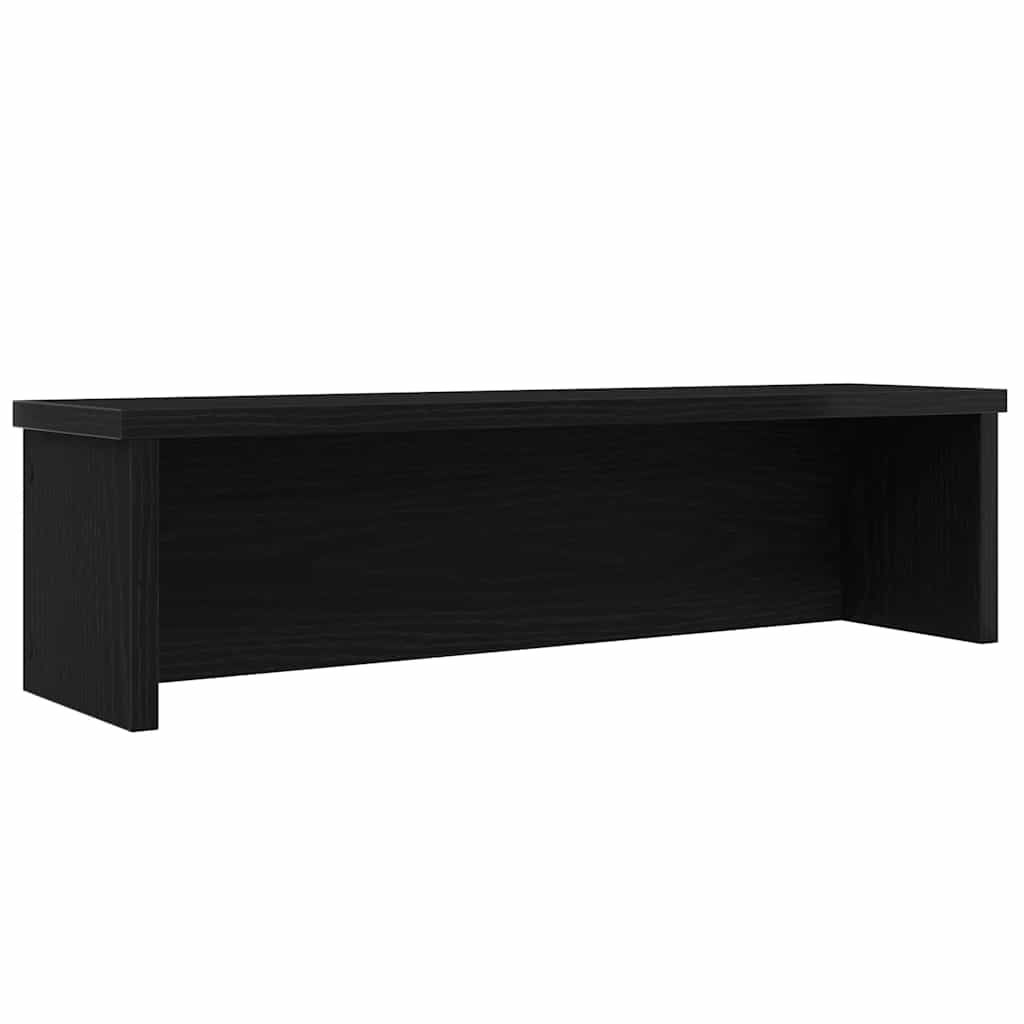 vidaXL Suport de bucătărie stivuibil negru 60x15x16 cm lemn prelucrat