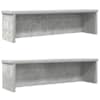 vidaXL k&ouml;&ouml;giriiulid virnastatavad 2 tk, betoonhall, 60x15x16 cm