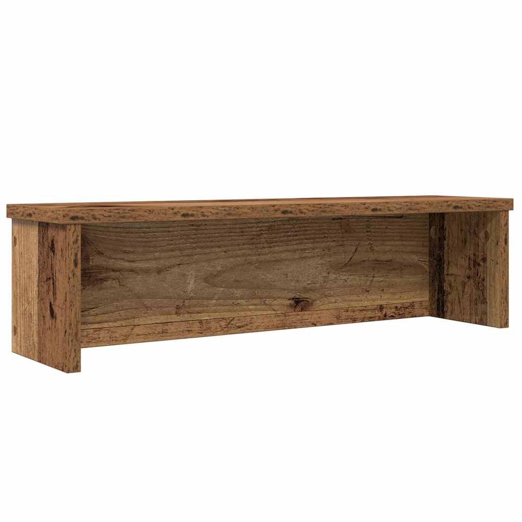 Küchenregal Stapelbar Altholz-Optik 60x15x16 cm Holzwerkstoff