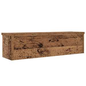 Kuchyňský regál stohovatelný starého dřeva 60x15x16 cm kompozit - obrázek 5