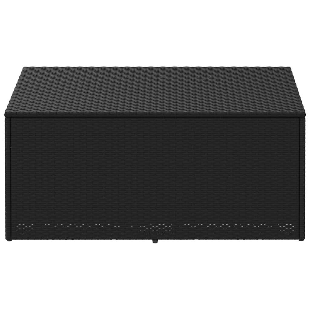 Thumbnail - vidaXL Garten-Auflagenbox Schwarz 110x50x58 cm Poly Rattan