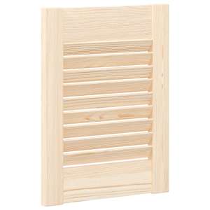 Nábytková dvířka lamelový design 2 ks 39,5x29,5 cm borovice - obrázek 8