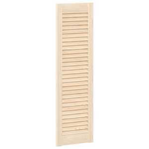 Nábytková dvířka lamelový design 4 ks 99x29,5 cm borovice - obrázek 4