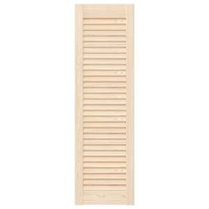 Nábytková dvířka lamelový design 4 ks 99x29,5 cm borovice - obrázek 5