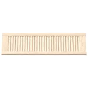 Nábytková dvířka lamelový design 4 ks 99x29,5 cm borovice - obrázek 6