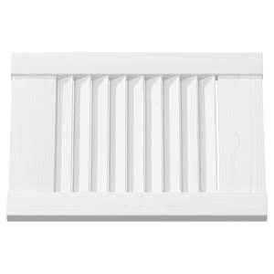 Skříňové dveře Louvred Design 2 ks Bílá 39,5x29,5 cm - obrázek 6