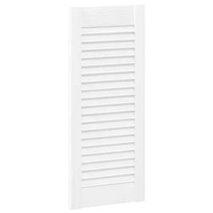 Skříňové dveře Louvred Design Bílý 69x29,5 cm - obrázek 2