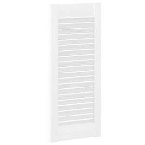 Skříňové dveře Louvred Design Bílý 69x29,5 cm - obrázek 7