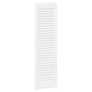 Skříňové dveře Louvred Design 2 ks Bílá 99x29,5 cm - obrázek 2