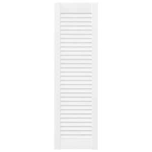 Skříňové dveře Louvred Design 2 ks Bílá 99x29,5 cm - obrázek 4