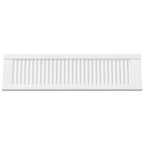 Skříňové dveře Louvred Design 4 ks Bílá 99x29,5 cm - obrázek 5