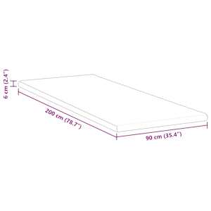 Topper na matraci Bílá 90 x 200 cm Jacquardová tkanina - obrázek 11