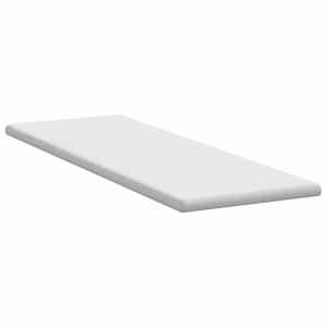 Topper na matraci Bílá 70 x 200 cm Jacquardová tkanina - obrázek 5