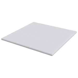 Topper na matraci Bílá 200 x 200 cm Jacquardová tkanina - obrázek 5