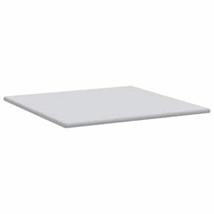 Topper na matraci Bílá 200 x 200 cm Jacquardová tkanina - obrázek 6