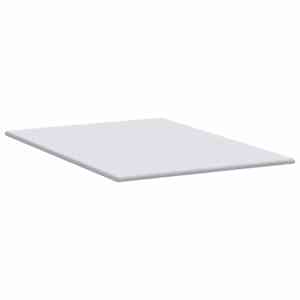 Topper z paměťové pěny 140 x 190 cm Thick Měkký Bílá - obrázek 6