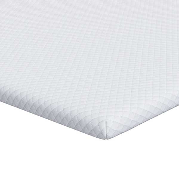 vidaXL M&auml;luvahust madratsikate 200 x 200 cm Thick Pehme Valge