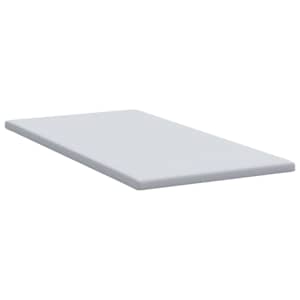 Topper z paměťové pěny 90 x 200 cm Thick Měkký Bílá - obrázek 5