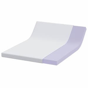 Topper z paměťové pěny 140 x 190 cm Thick Měkký Bílá - obrázek 4